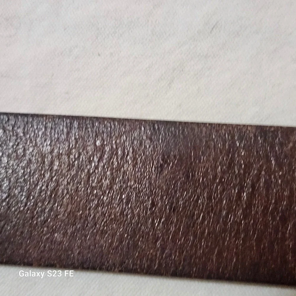 Fossil Belt Mens 32 Brown Genuine Leather Distressed Fossil 54 Rustic Basic